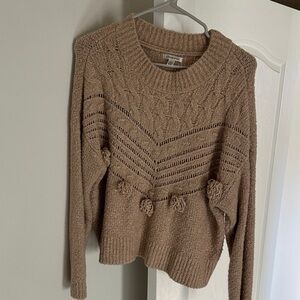 Women’s Versona Sweater with Pom-Poms